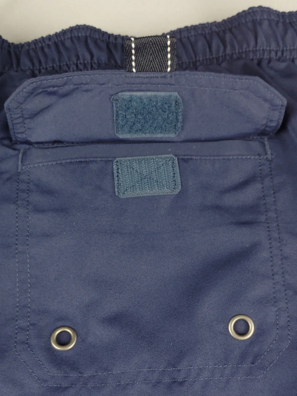 Lands' End Navy Swim Trunks .